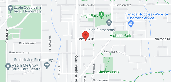 map of 3 1488 VICTORIA DRIVE